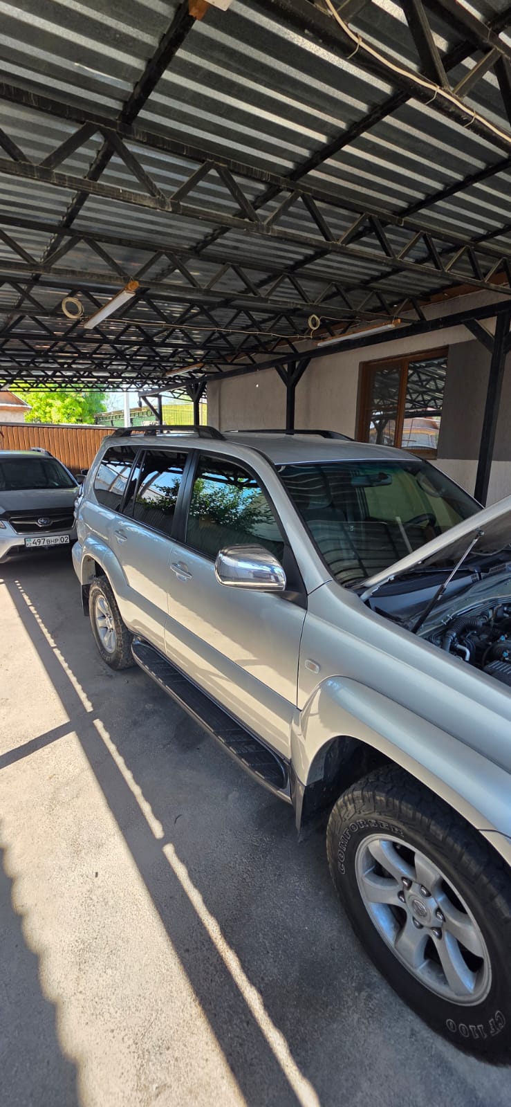 Toyota Prado после мойки и полировки